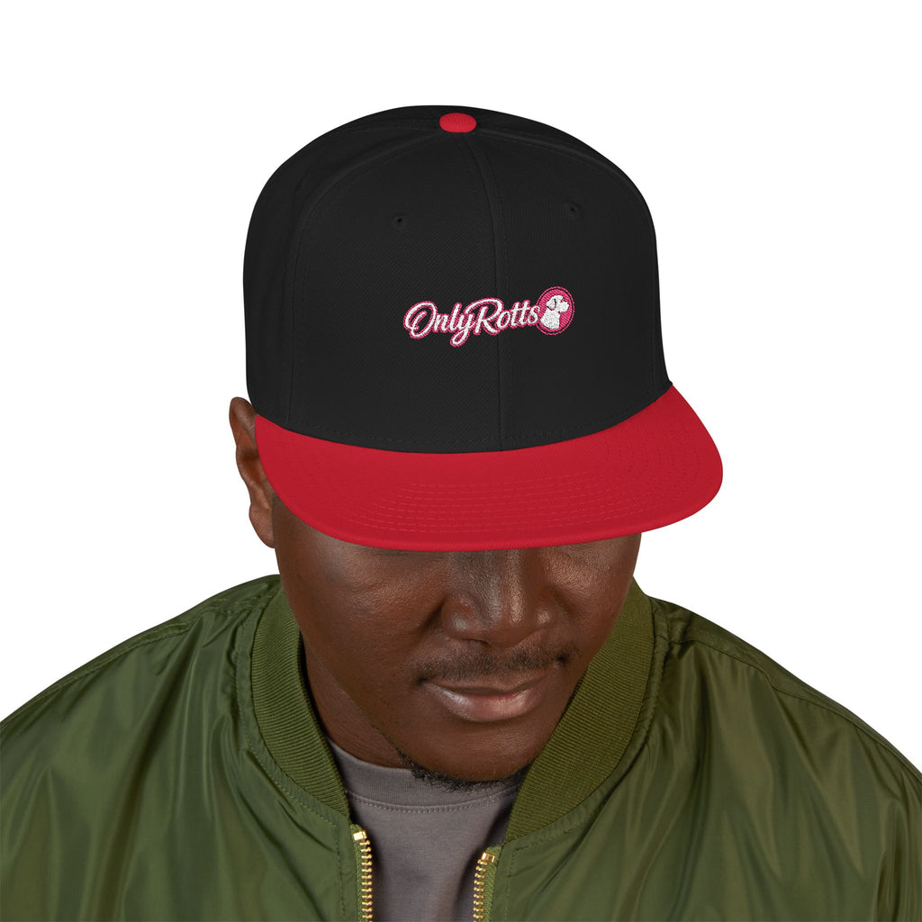 Only Rotts Embroidered Snapback Hat