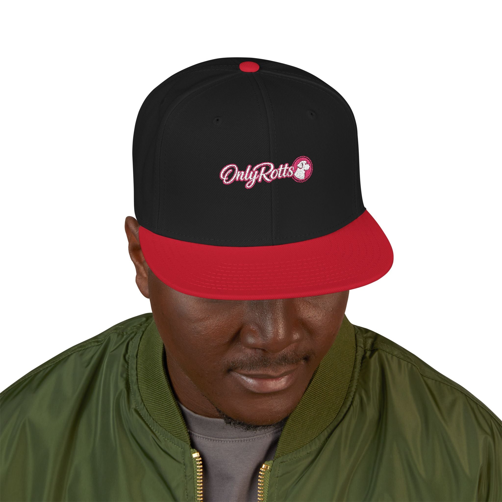 Only Rotts Embroidered Snapback Hat