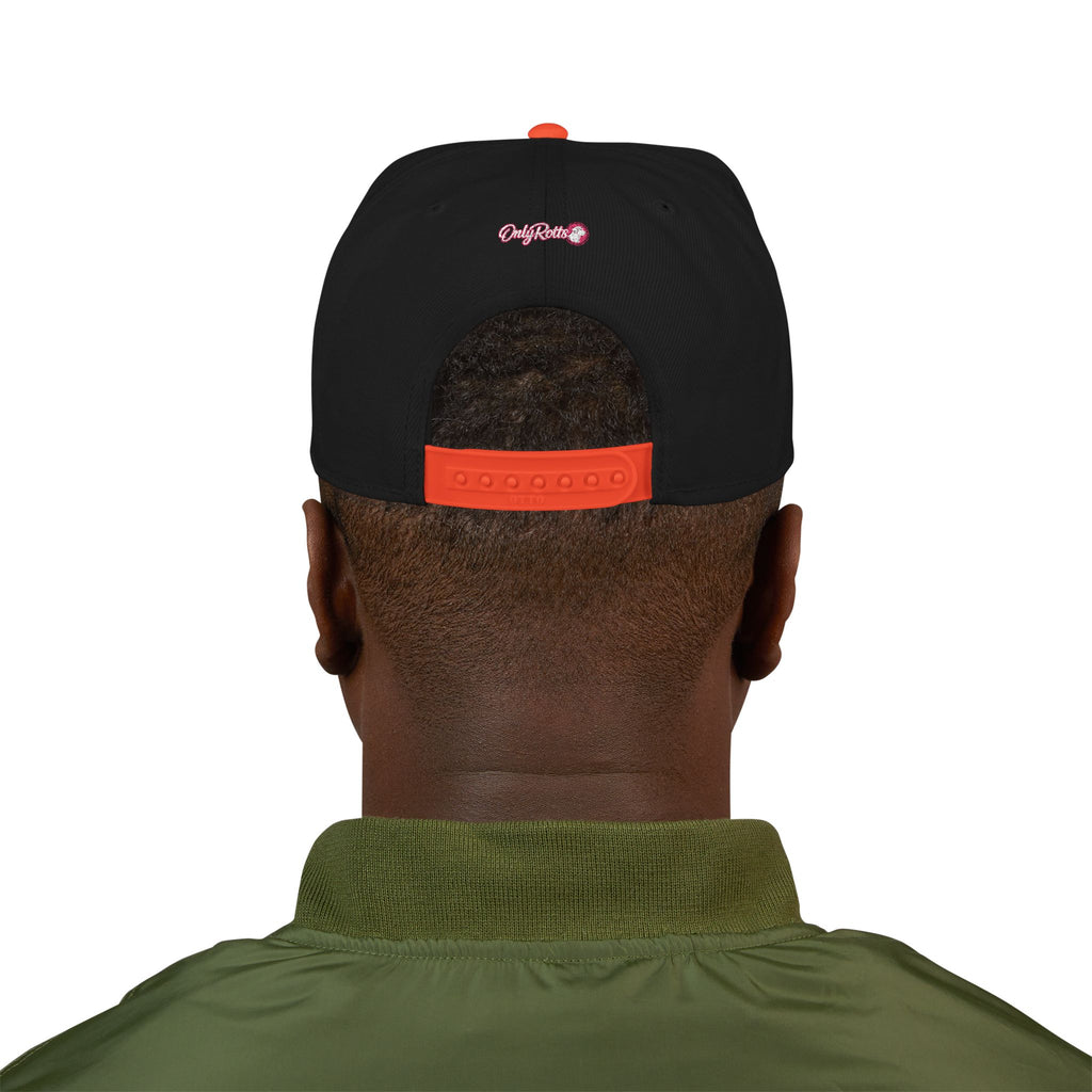 Only Rotts Embroidered Snapback Hat